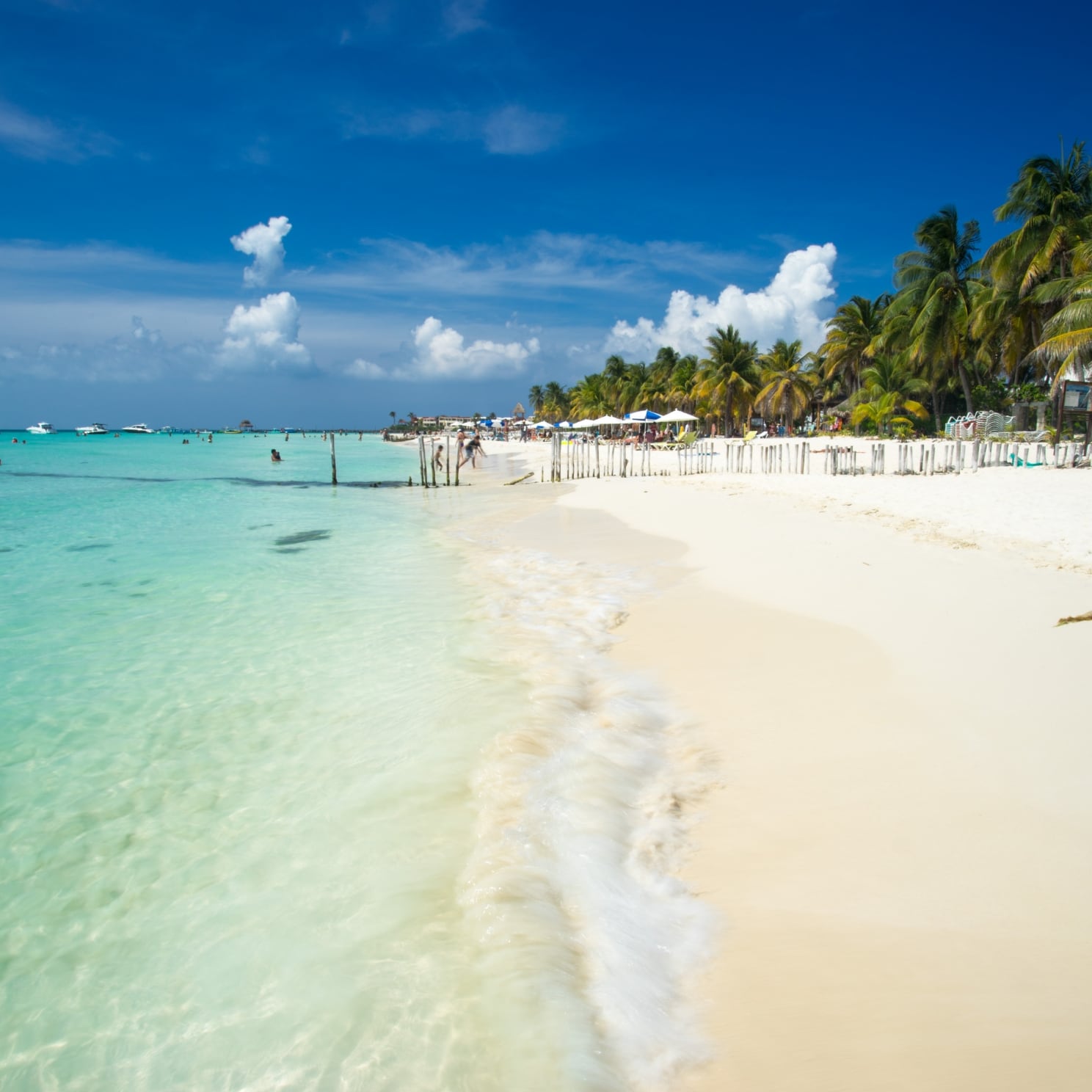 Beachfront condos on Playa Norte Isla Mujeres