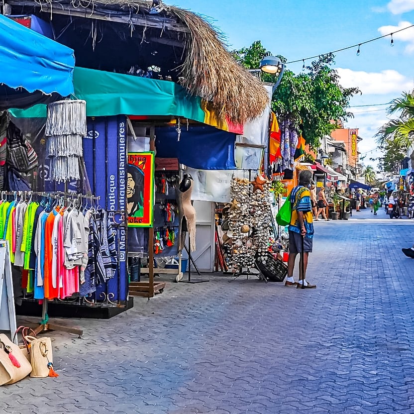 Local shops and market Isla Mujeres